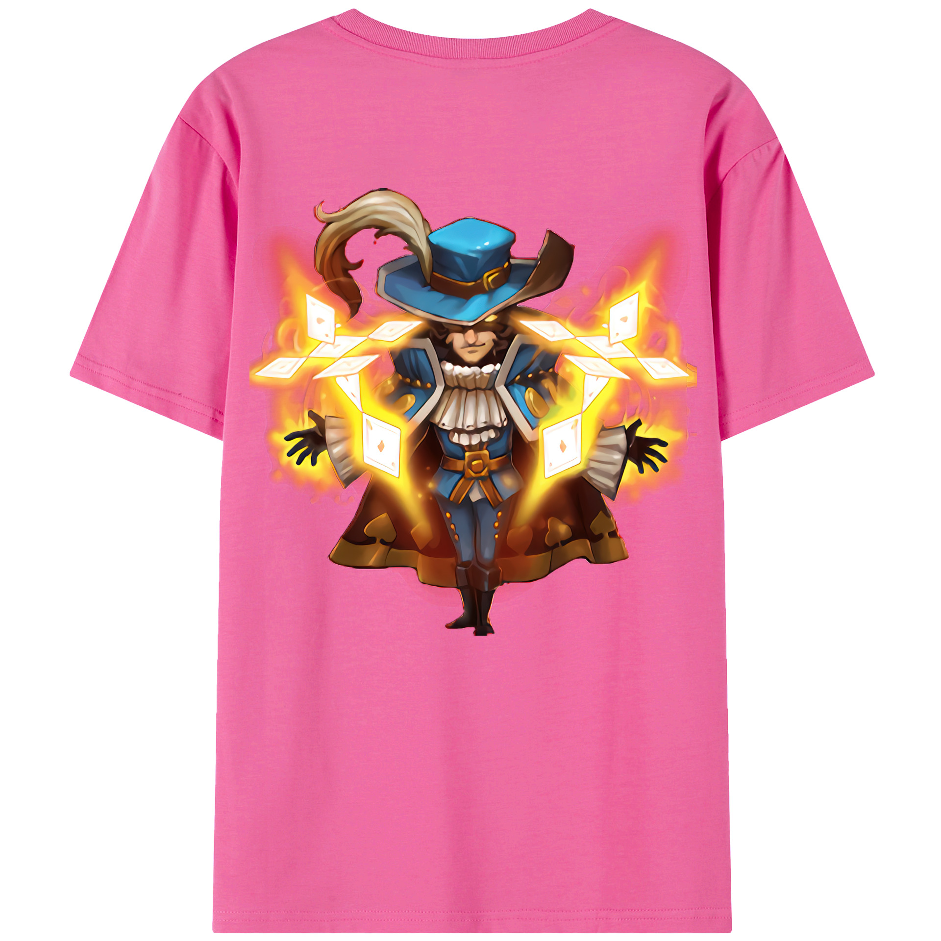リーグ・オブ・レジェンド League of Legends LOL レディース半袖Tシャツ(バックプリント)